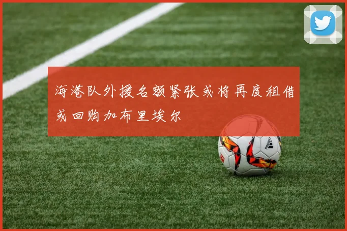 海港队外援名额紧张或将再度租借或回购加布里埃尔